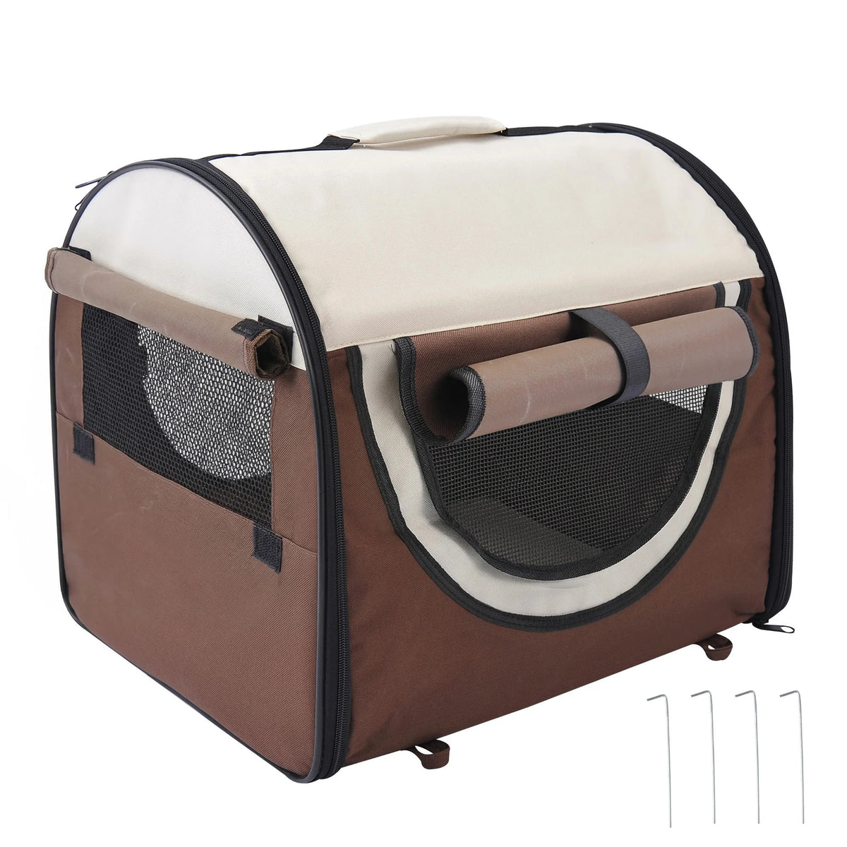 Caisse de transport pliable pour chien et chat
