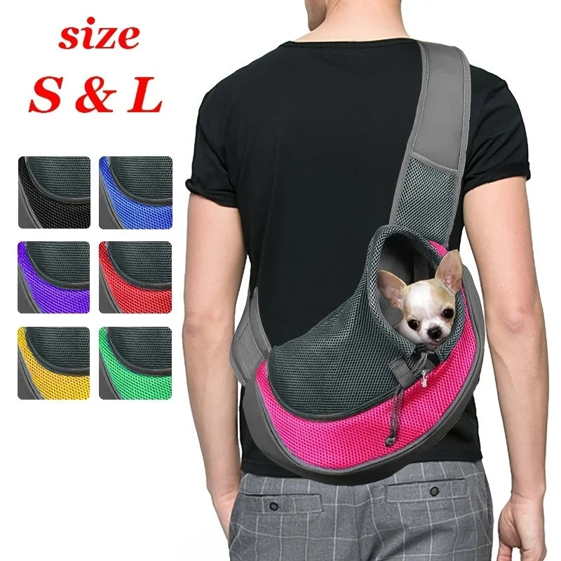 Sac à dos de transport respirant pour chat et chien