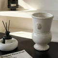 Vase en céramique design nordique gaufré