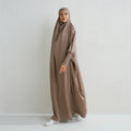 Abaya de priere a capuche pour femme