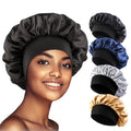 Bonnet de nuit en satin pour cheveux