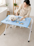 Table de toilettage et de bain pliable pour chat et chien