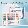 Set de stylos gel couleur coffret complet