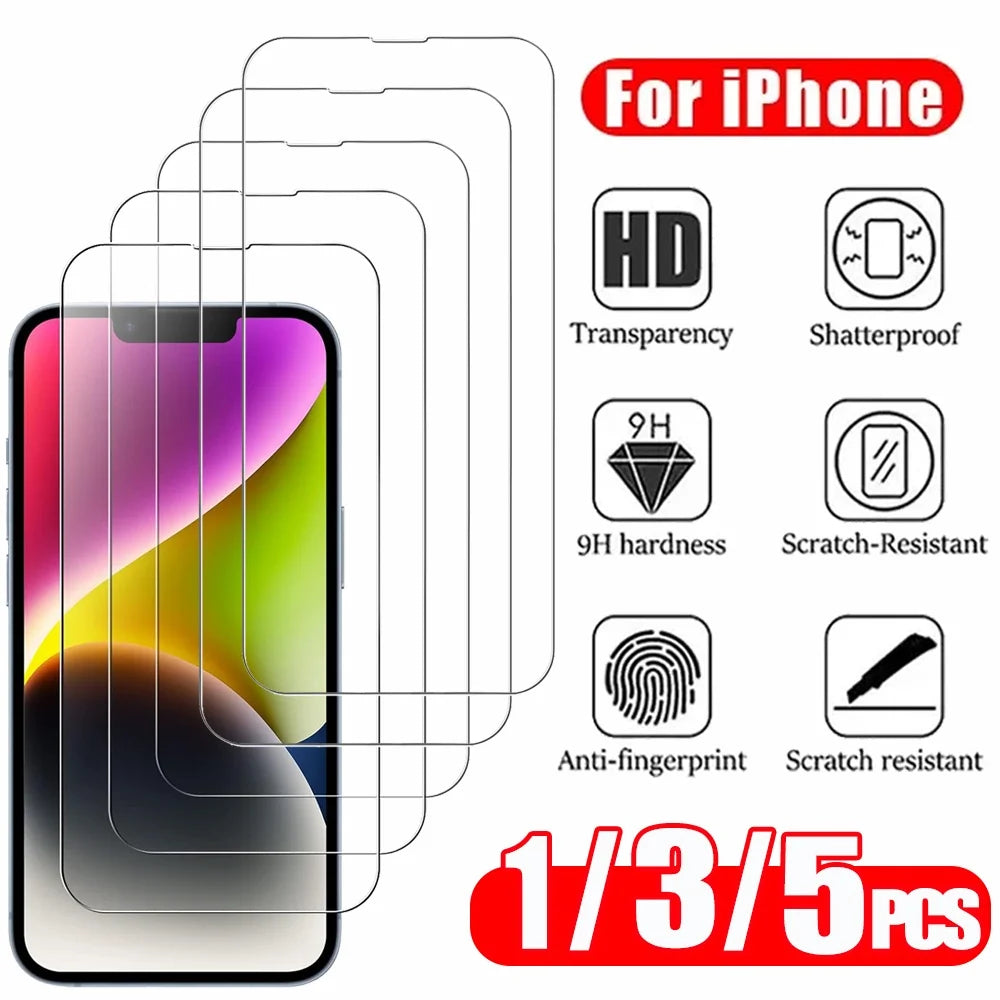 Verre trempé protection d'écran pour iPhone