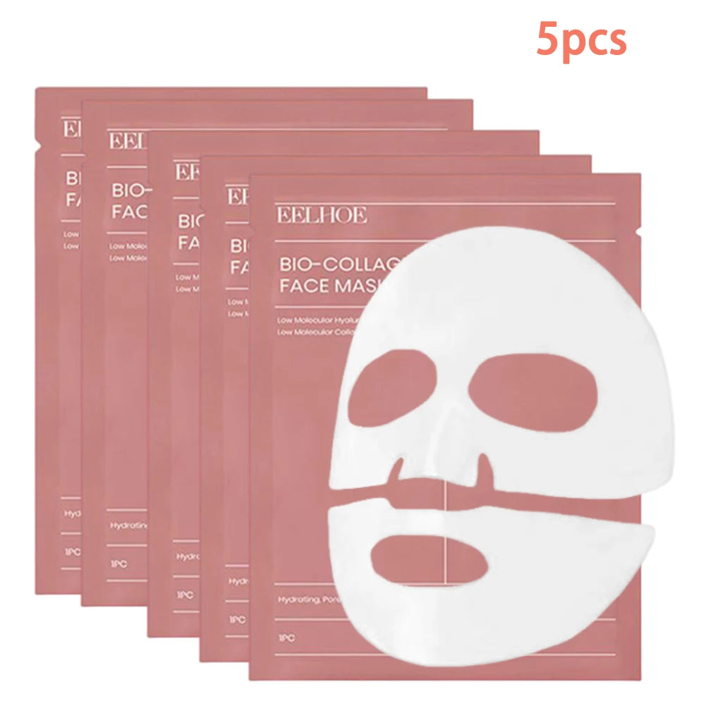 Masques visage en hydrogel bio-collagène