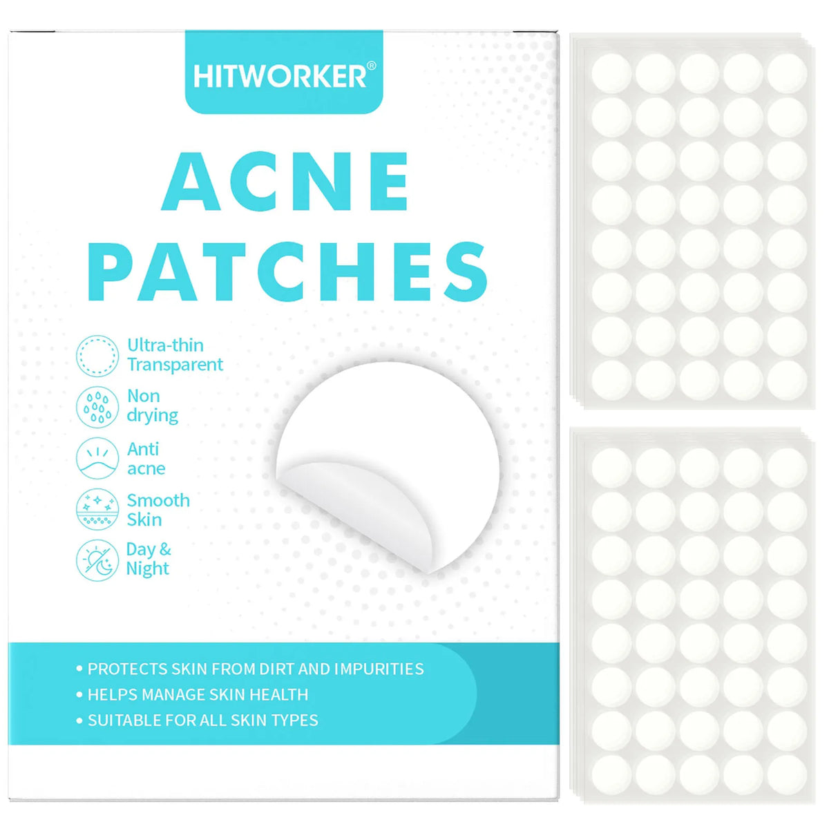 Patchs hydrocolloïdes anti-imperfections