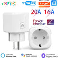 Prise connectée WiFi avec suivi de consommation
