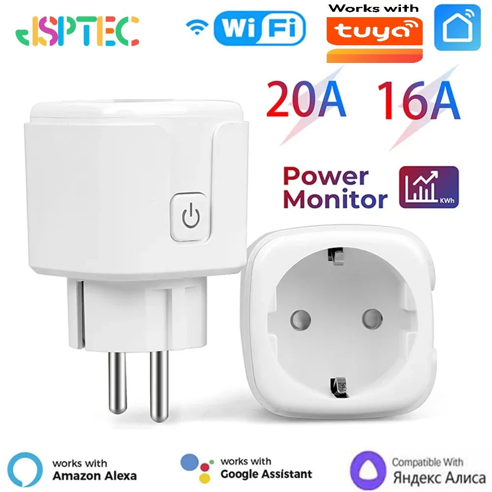 Prise connectée WiFi avec suivi de consommation